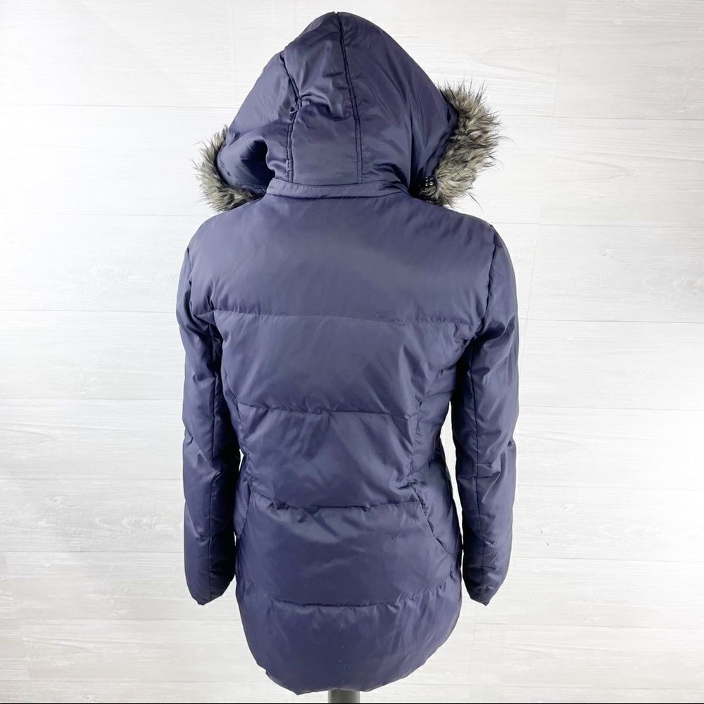 Anne Klein Down Faux Fur Hooded Puffer Coat - Picture 5 of 12